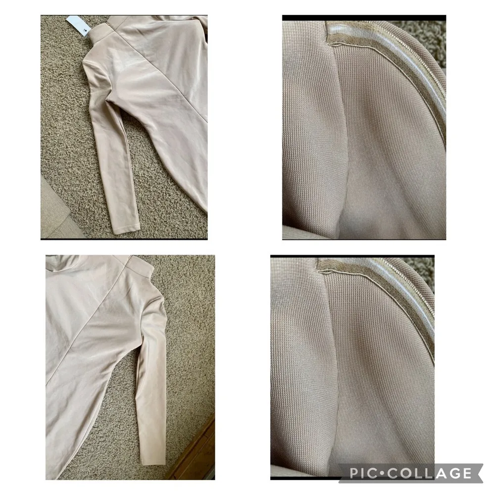 New Rare London high neck cut - out dress Sz L - Image 9