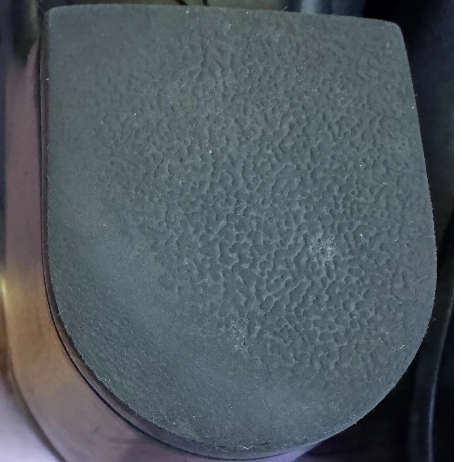 Clarks 7.5 Wide Y2K Era Black Leather Low Block Heel Slip On Comfort Clog - Image 15