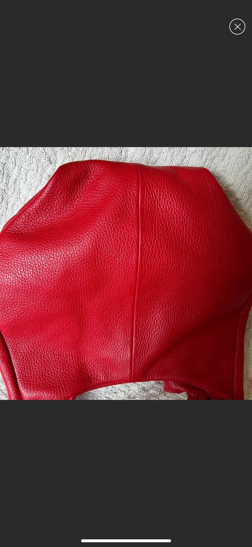 Giulia Massari Top Handle Leather Bag - Image 8