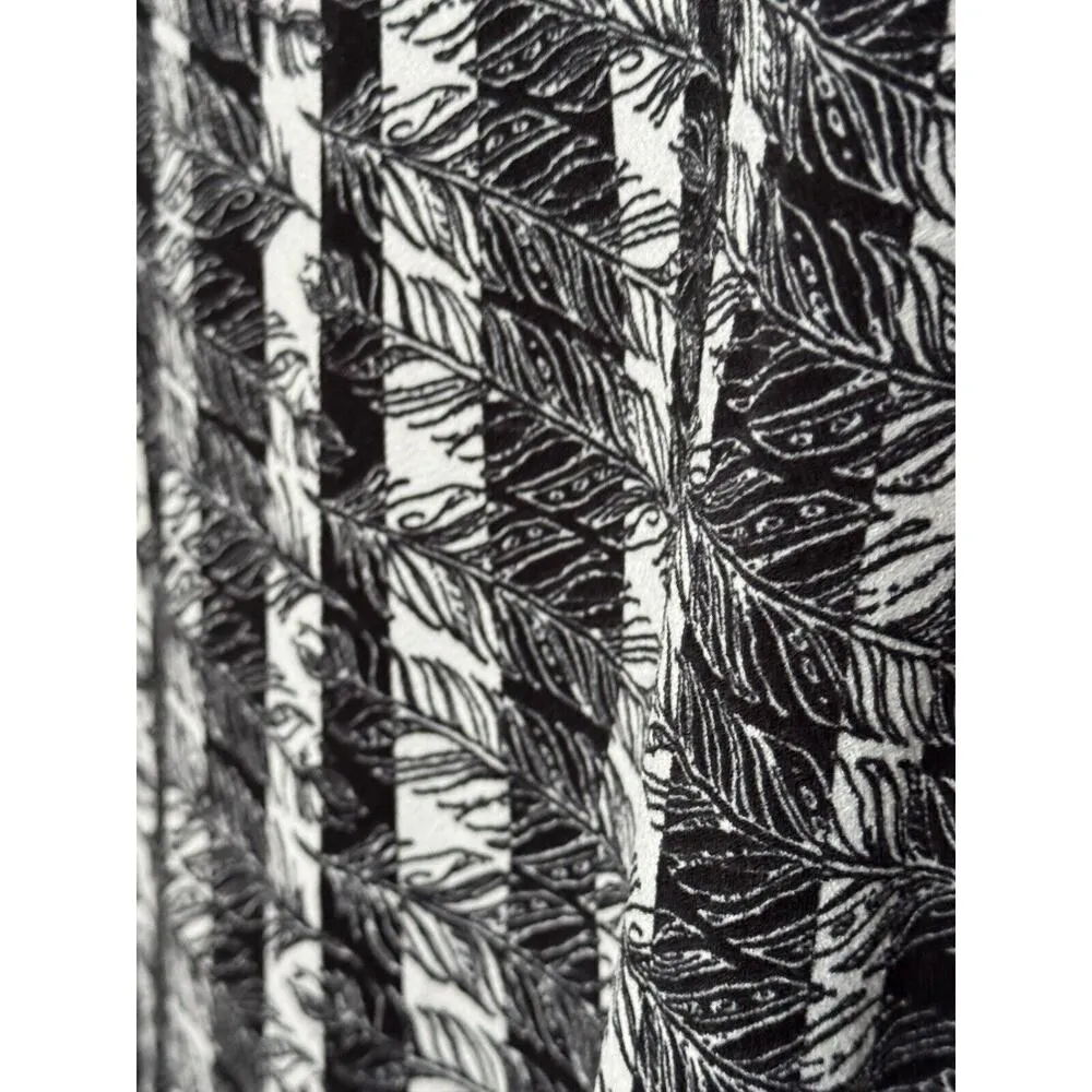 NWT Lularoe Lynnae 3XL Shades Heathered Gray Black Strech Cotton/Poly/Spandex - Image 6