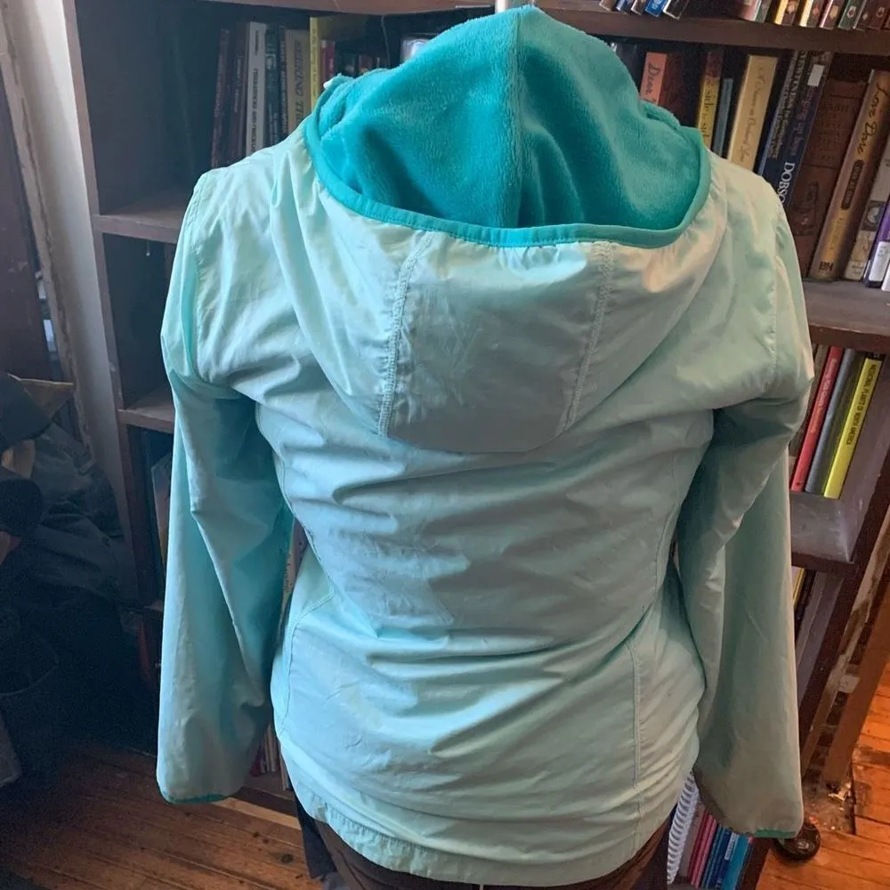 Columbia S light blue minky lined gorpcore slicker jacket - Image 2