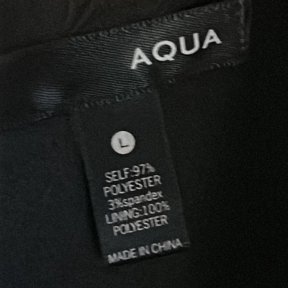 New Aqua Little Black Midi Dress with Flounce Ruffle Hem Lace Crochet Inlay - Image 10