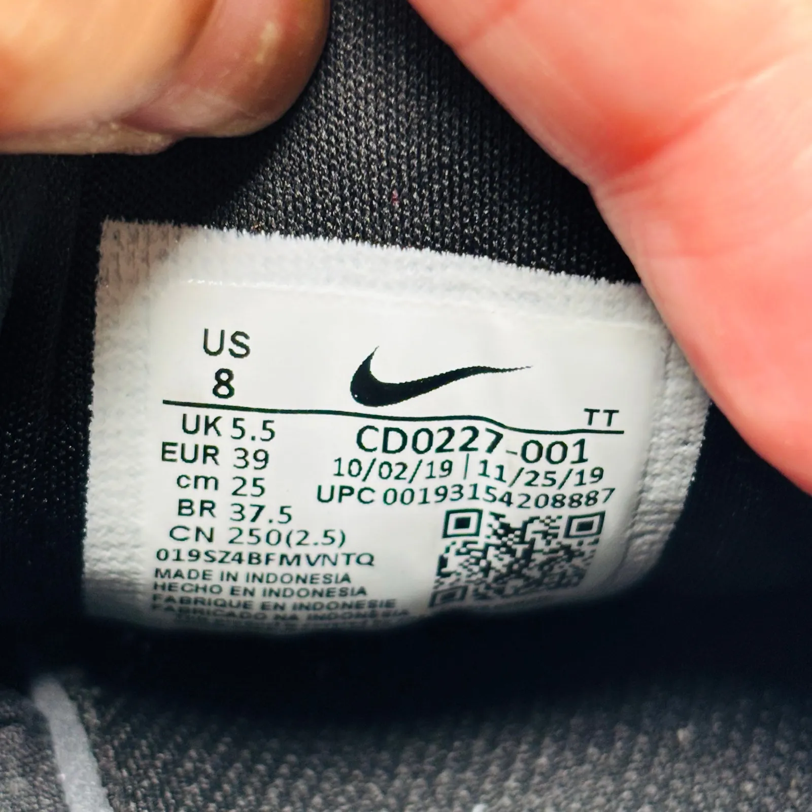 Nike Womens Flex Experience RN 9 'Black' size‎ 8 - Image 11