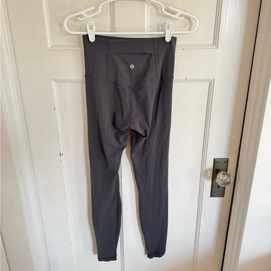 Lululemon  dark gray Align high rise 28” pant size 6 - Image 2
