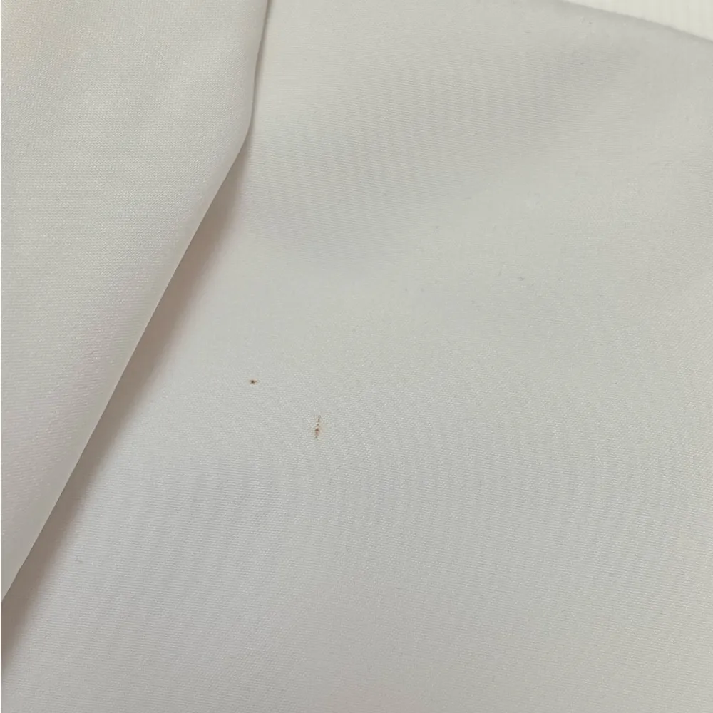 FreeTech Softshell Hoodie Jacket Vest Size Large White Gray Full Zip Fleece - Image 4