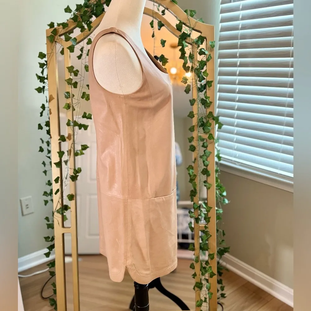 Vince Leather Dress Size 4 - Image 2