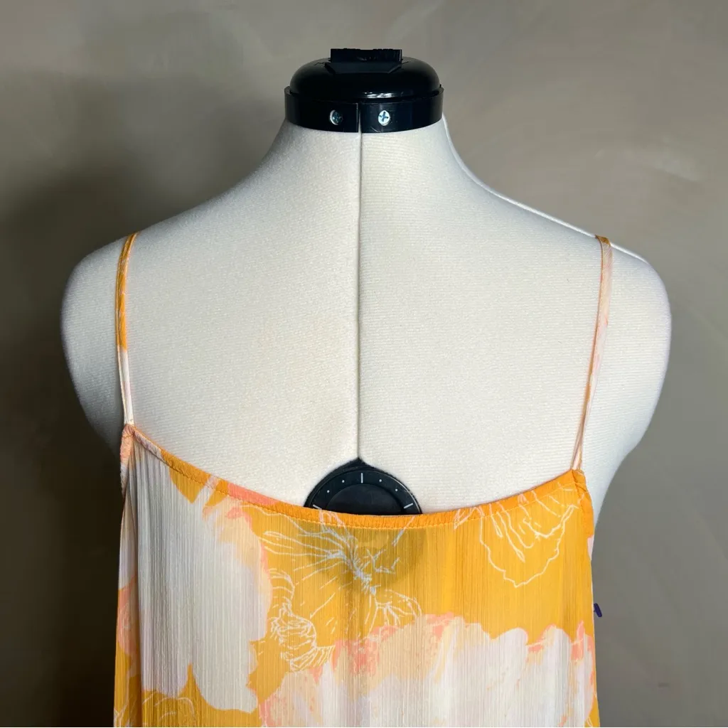 Free People Intimately Make Your Move Yellow Maxi Slip Dress, Feminine|Size:XS Gold - Image 3