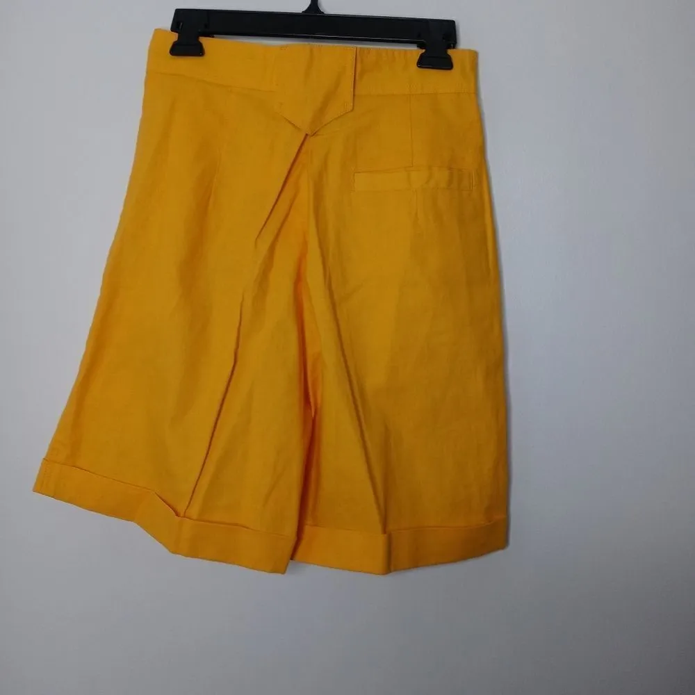 Vintage Blue Cabana yellow shorts Orange Size undefined - Image 3
