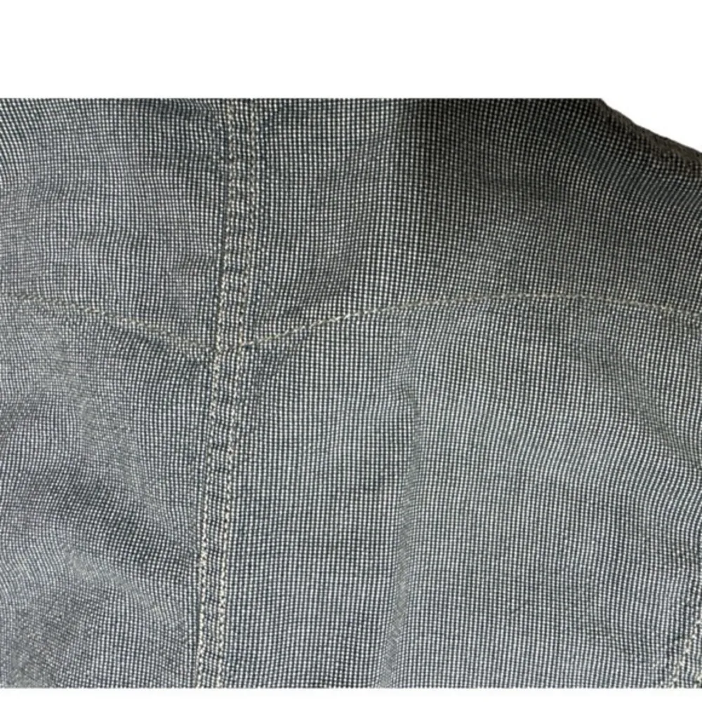 Levi Strauss Company Pin Striped Vintage Trucker Jeans Jacket Sz S Unique - Image 6