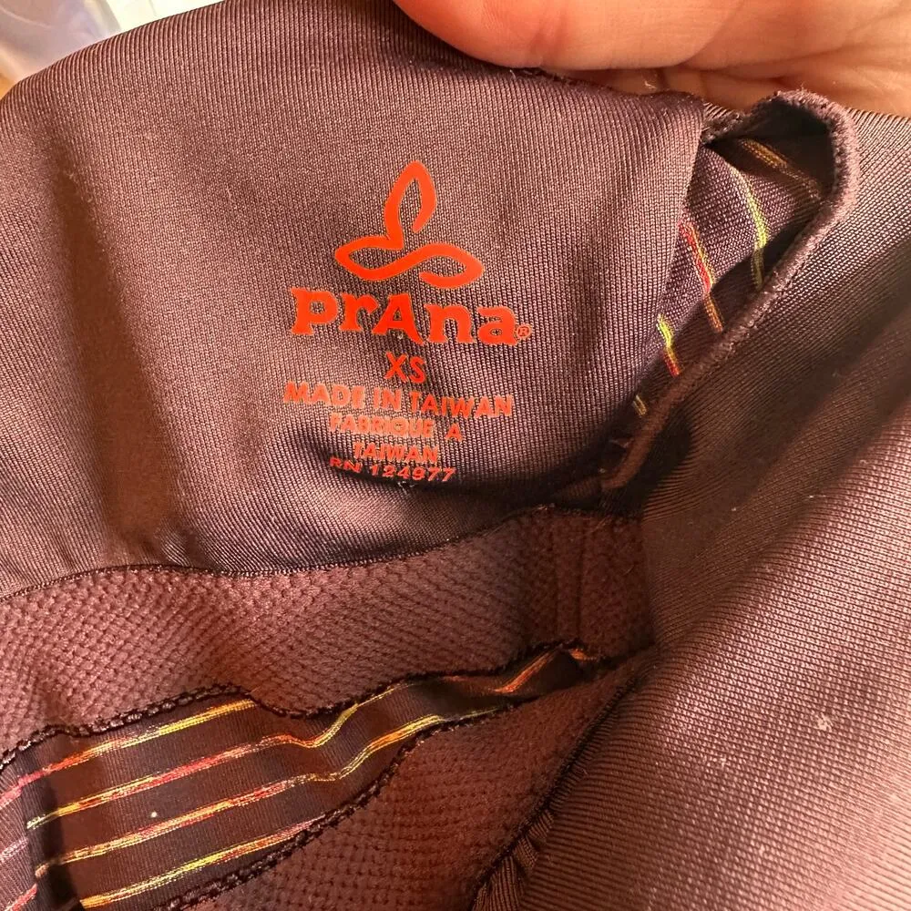 Prana Women's Multicolor Ivy V-Neck Built In Bra Dress Size XS - Image 7