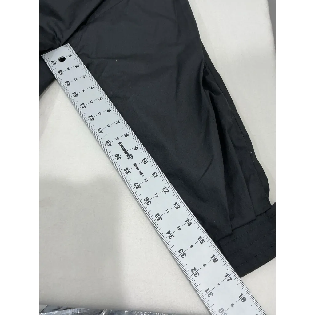 Womans Black Light Weight Lined Snap Front Jacket A8 (18 - Image 6