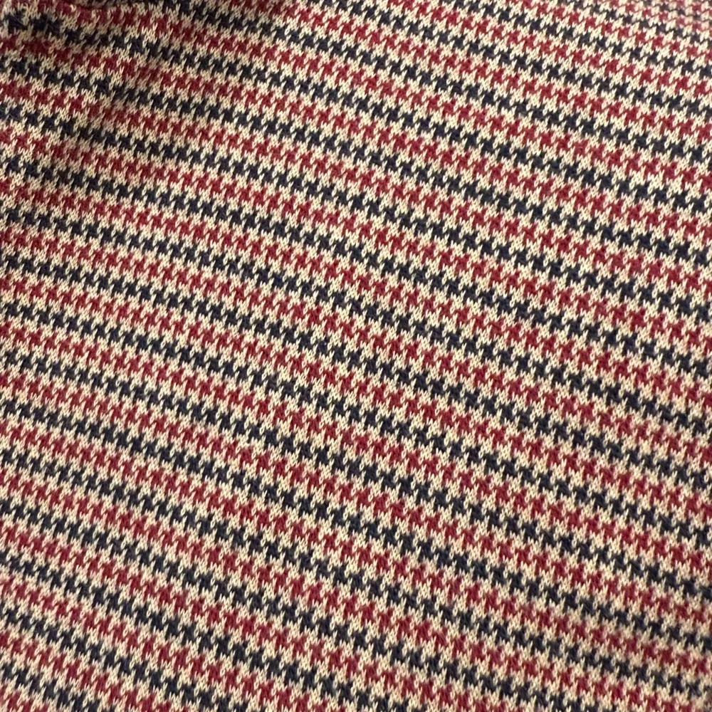 Zara Houndstooth Shift Dress with 1/4 zip front size S - Image 2