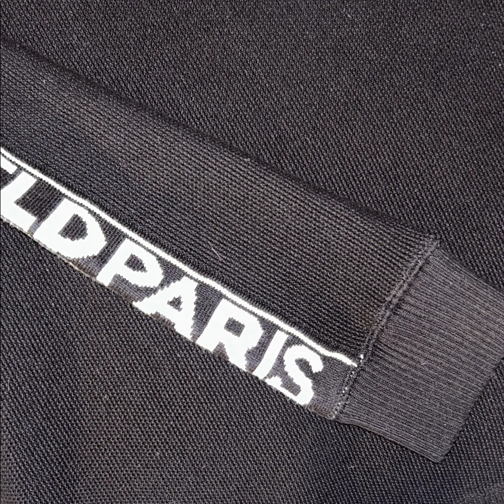 Karl Lagerfeld Size XS Black Pullover with Heart Logo - Image 12