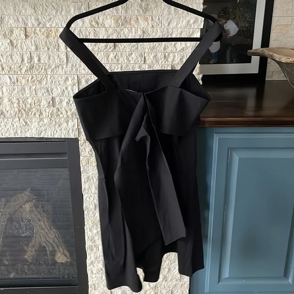 Theory Drape-Back Dress‎ in Good Linen, 10 - Image 5