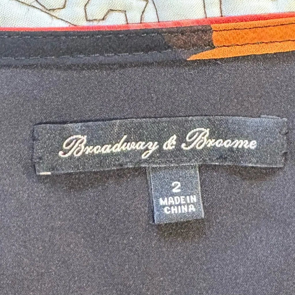 Broadway & Broome Floral Gathered Waist Dress V - Image 8