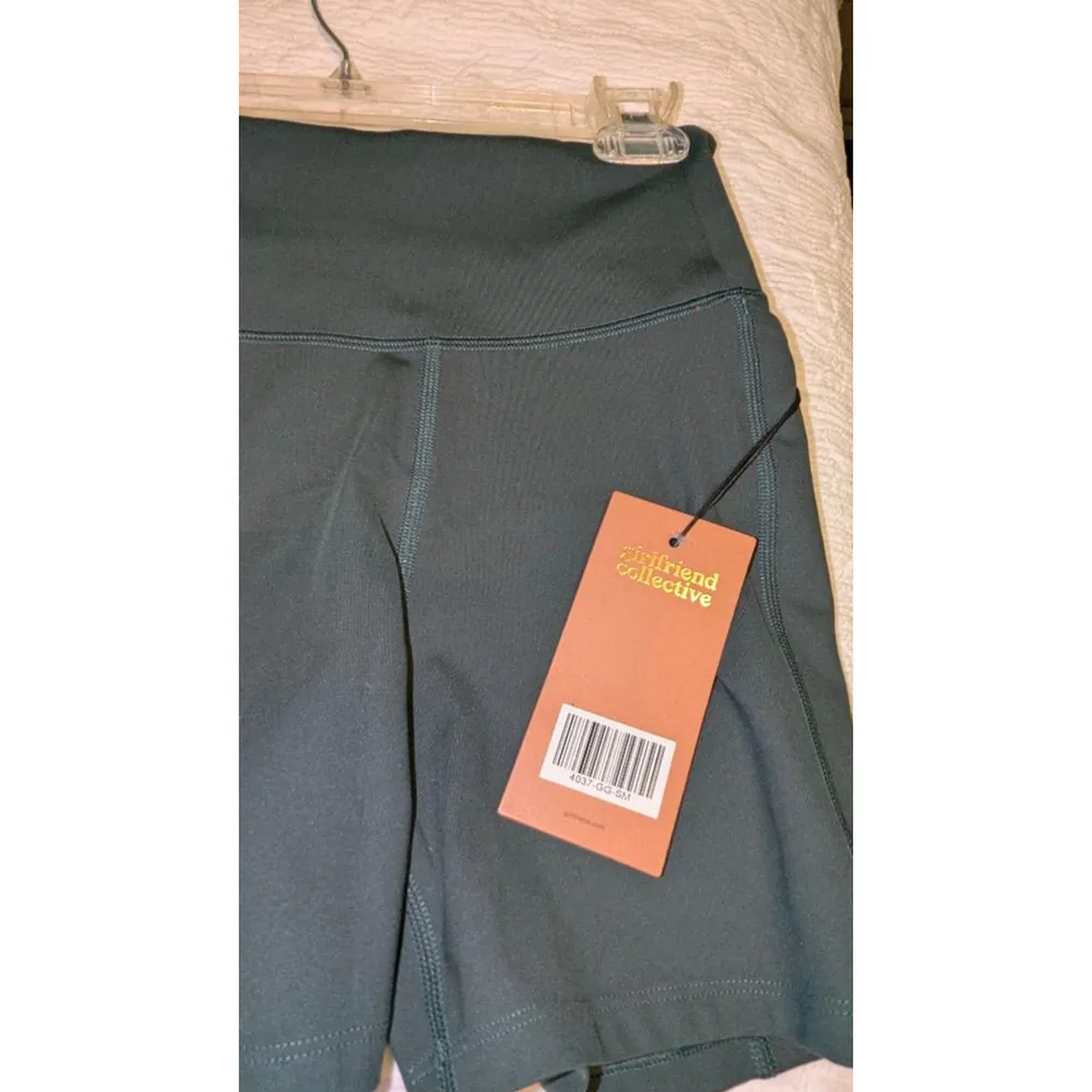Women's Girlfriend Collective Shorts, S, Dark Green - Image 4