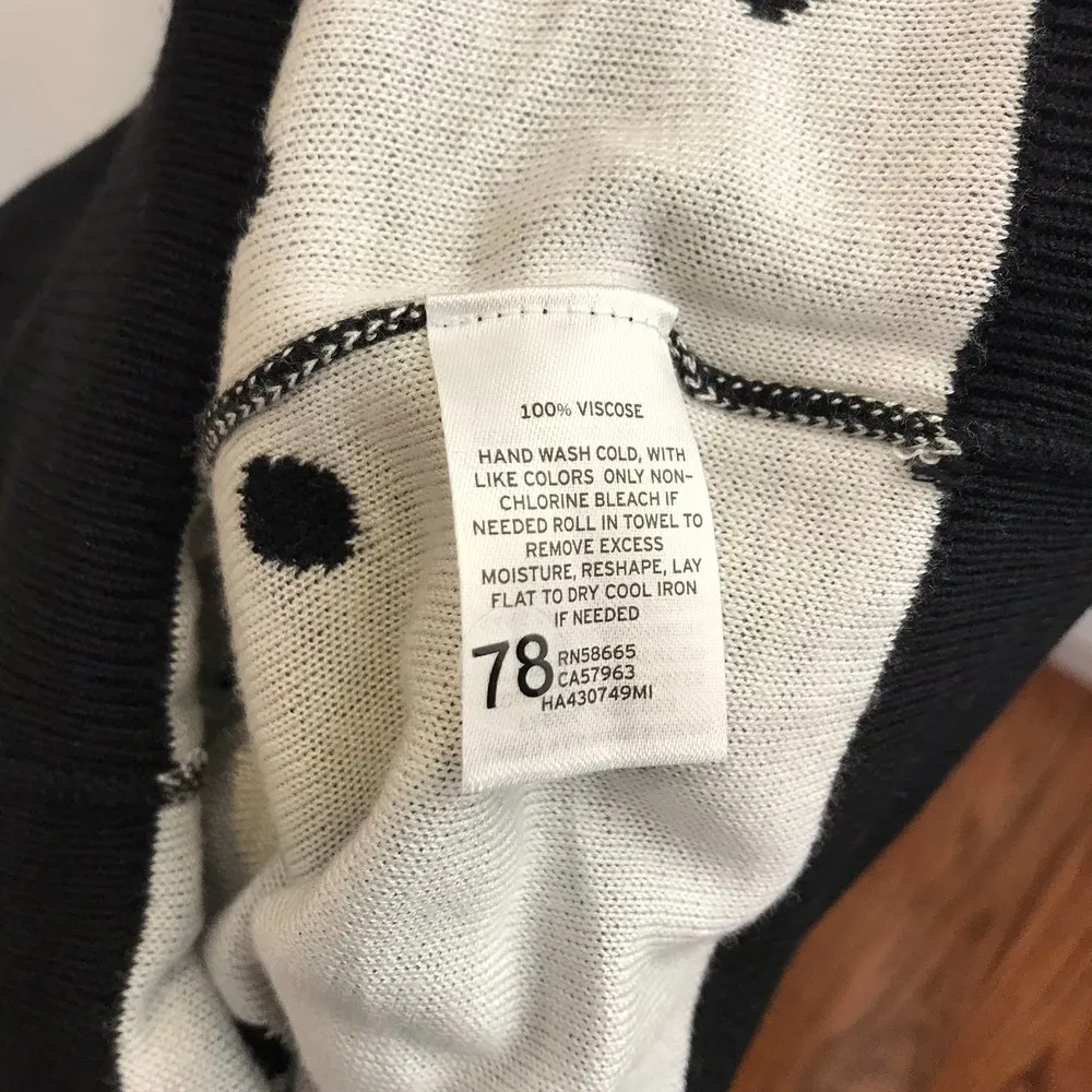 NWT Halogen Polka Dot Sweater Knit Tank Vest SP - Image 8