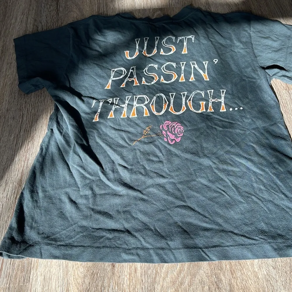Daydreamer  “Just Passing Through” Skeleton Motorcycle Distressed Tee - Image 15