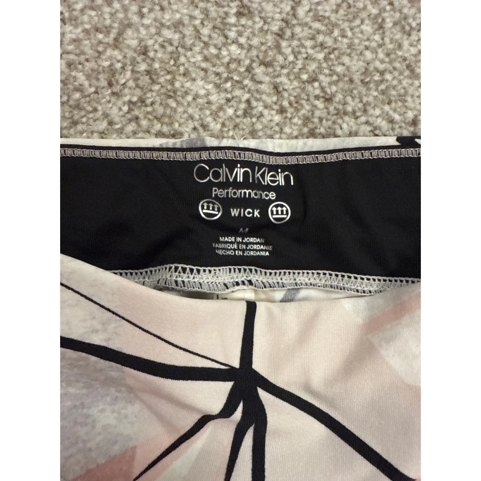 Calvin Klein Performance Wick Sweat Wicking Cropped Workout Pants Bundle(2),M - Image 4