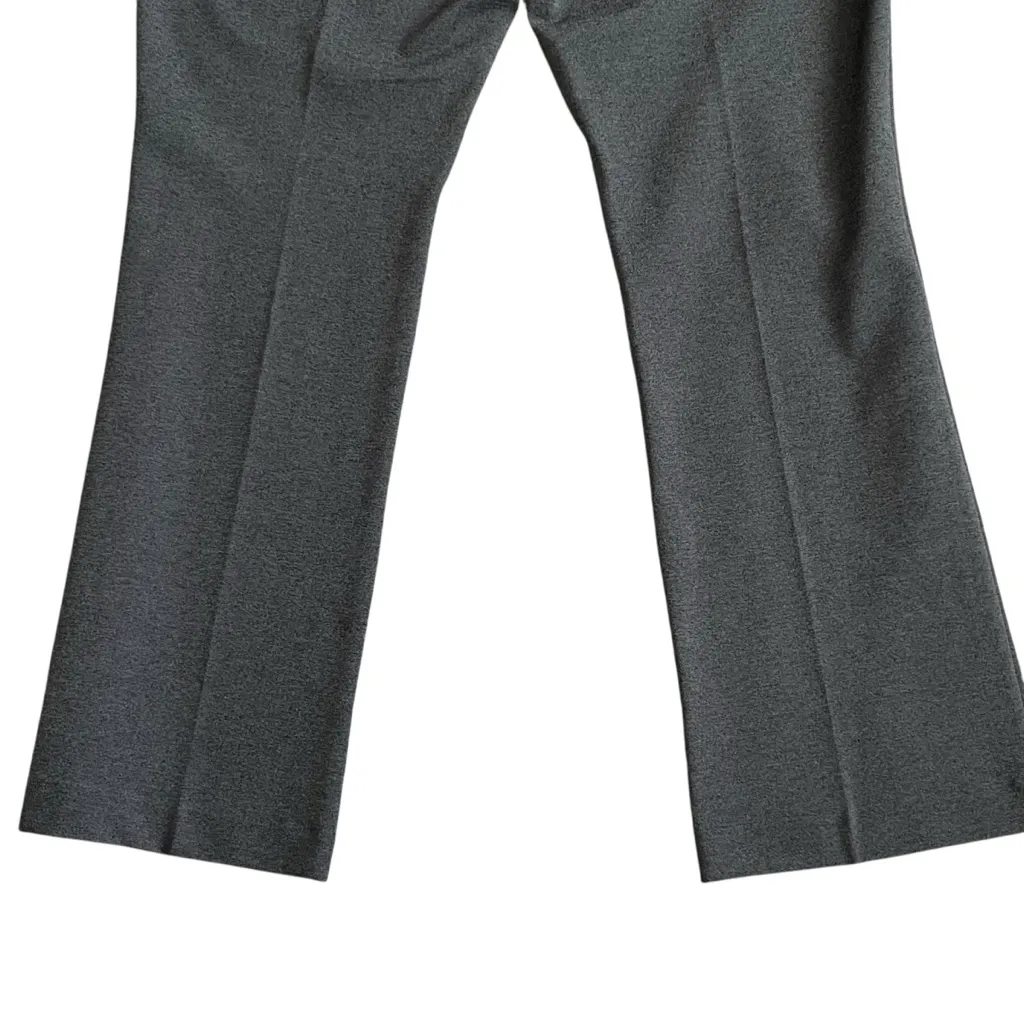 Express Columnist High Rise Bootcut Pants Women’s Size XL Tailored Stretchy Gray - Image 6