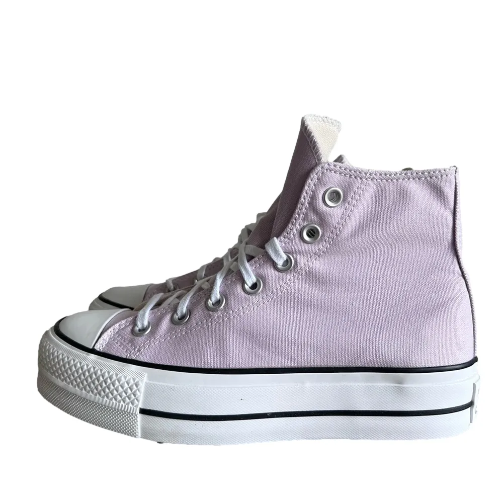 Converse Chuck Taylor All Star Lift Hi Women's Lilac Shoe Size 7 #B1231 - Image 4