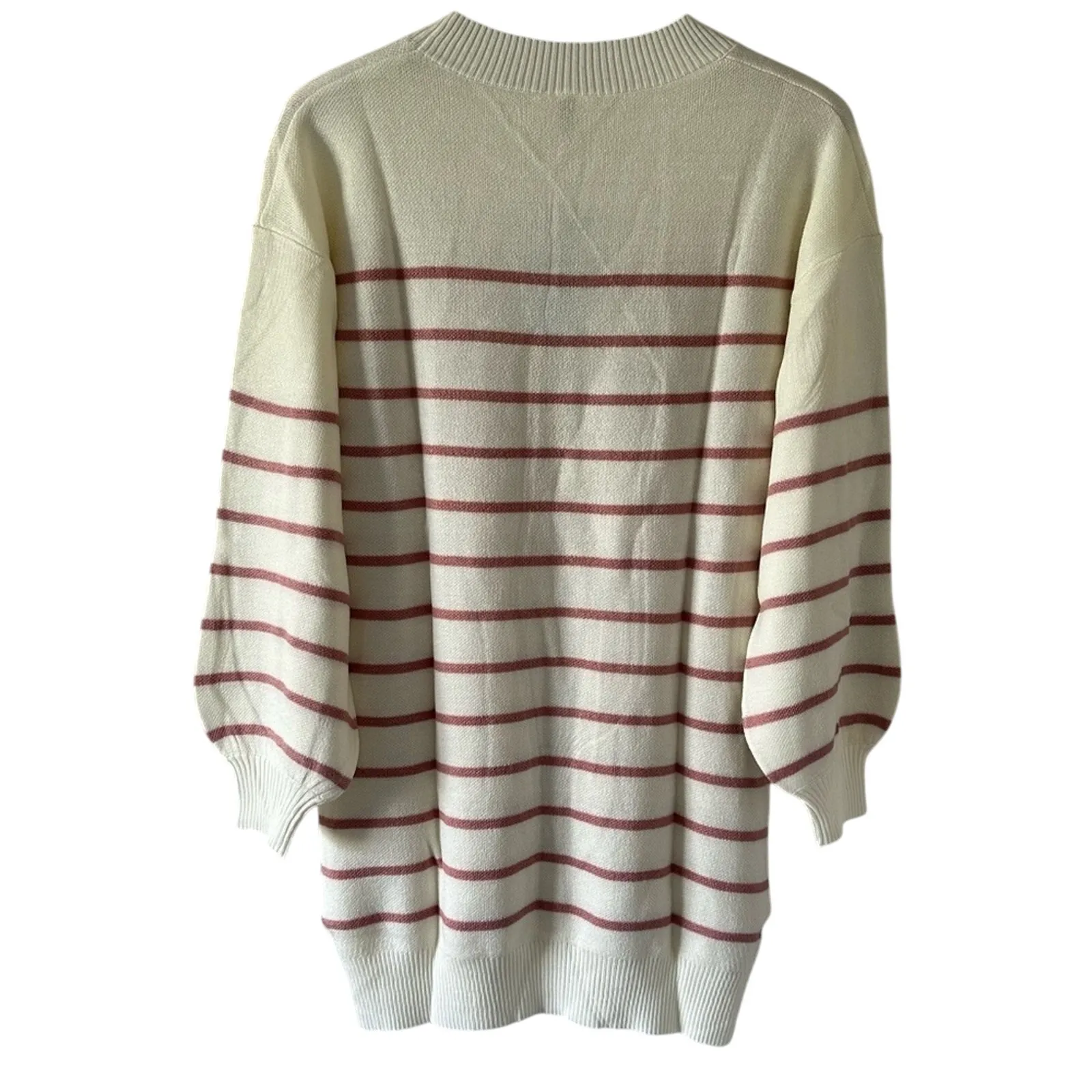 Alredine by Bailey’s Blossoms Pink Star Knit Sweater NEW Size M - Image 3