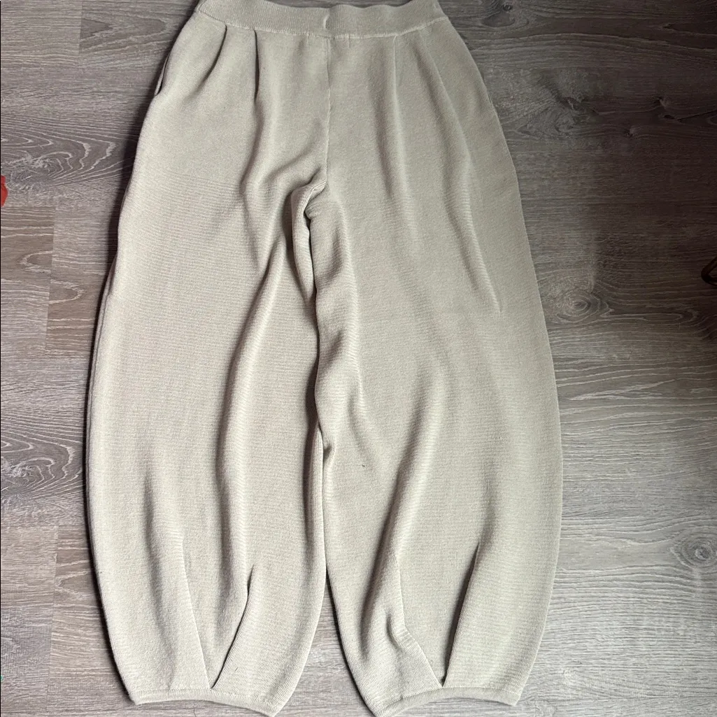 NEW Free People Beach freya Knit Pants Large - Image 3