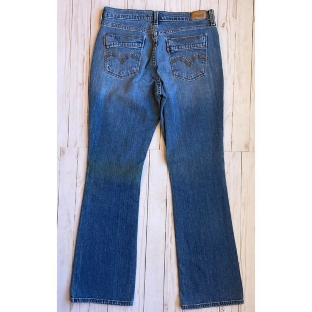 Levi's 515 Bootcut Medium Wash Rigid Denim Jeans Sz 8 - Image 3
