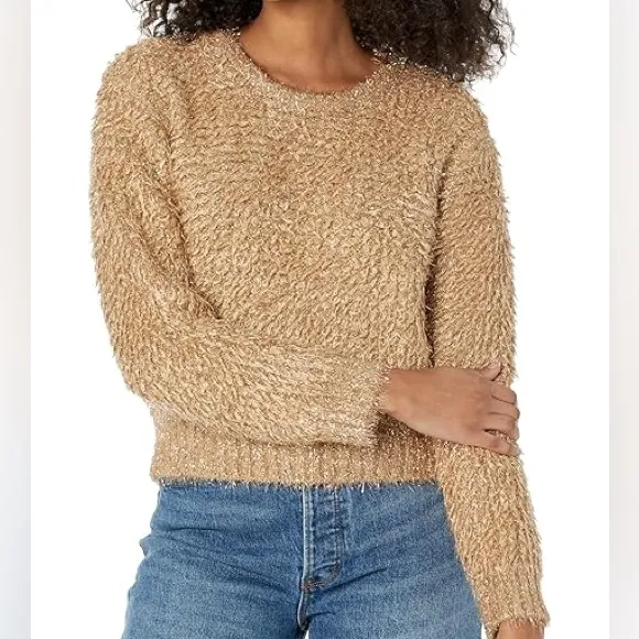 ASTR the‎ Label Alma Metallic Knot Sweater - M - Image 5