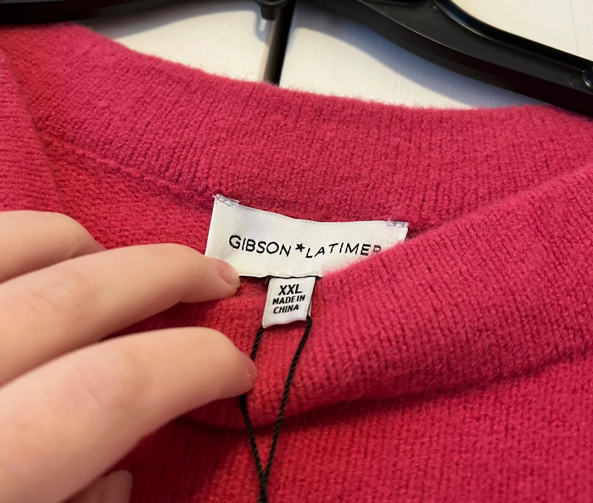 NWT Gibson & Latimer Pink Wool Blend Sweater - Image 5