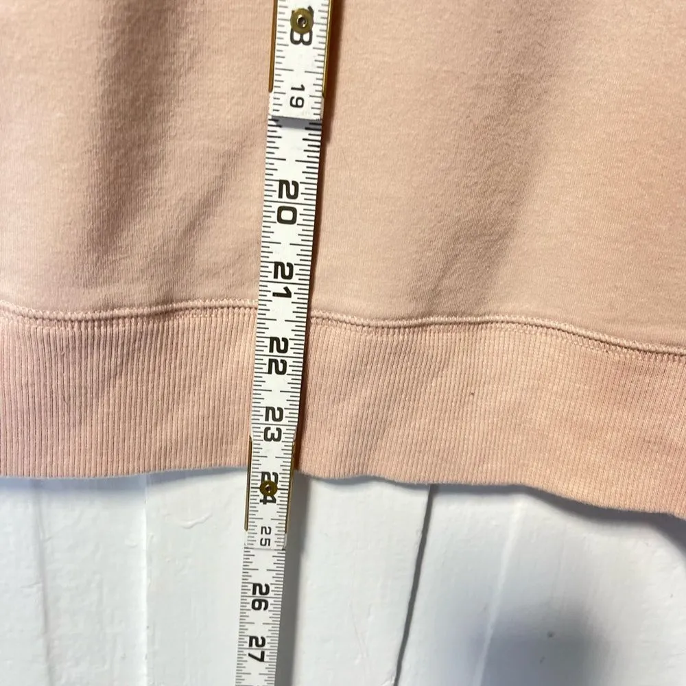 WildFox Pink But at first cocktails pullover sweatshirt size small - Image 6