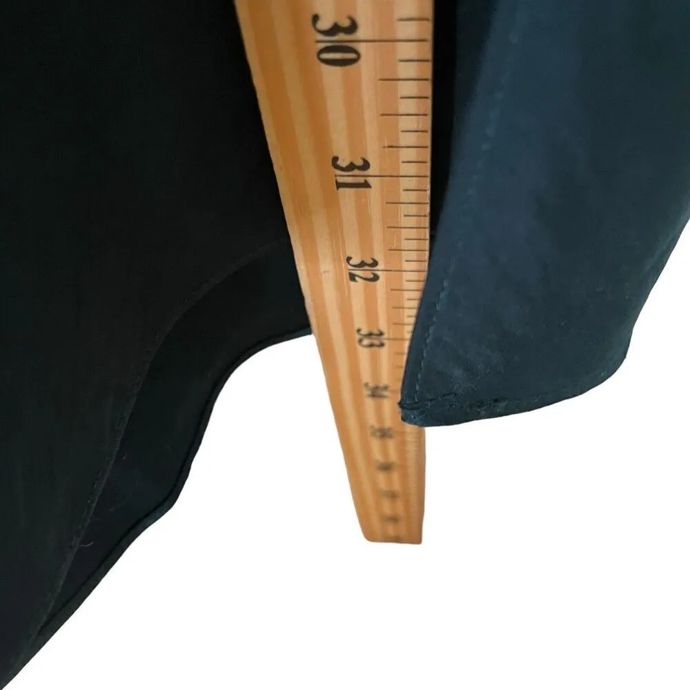 Universal Standard Diane Satin Bias Skirt Deep Sea US 6-8 Midi - Image 8