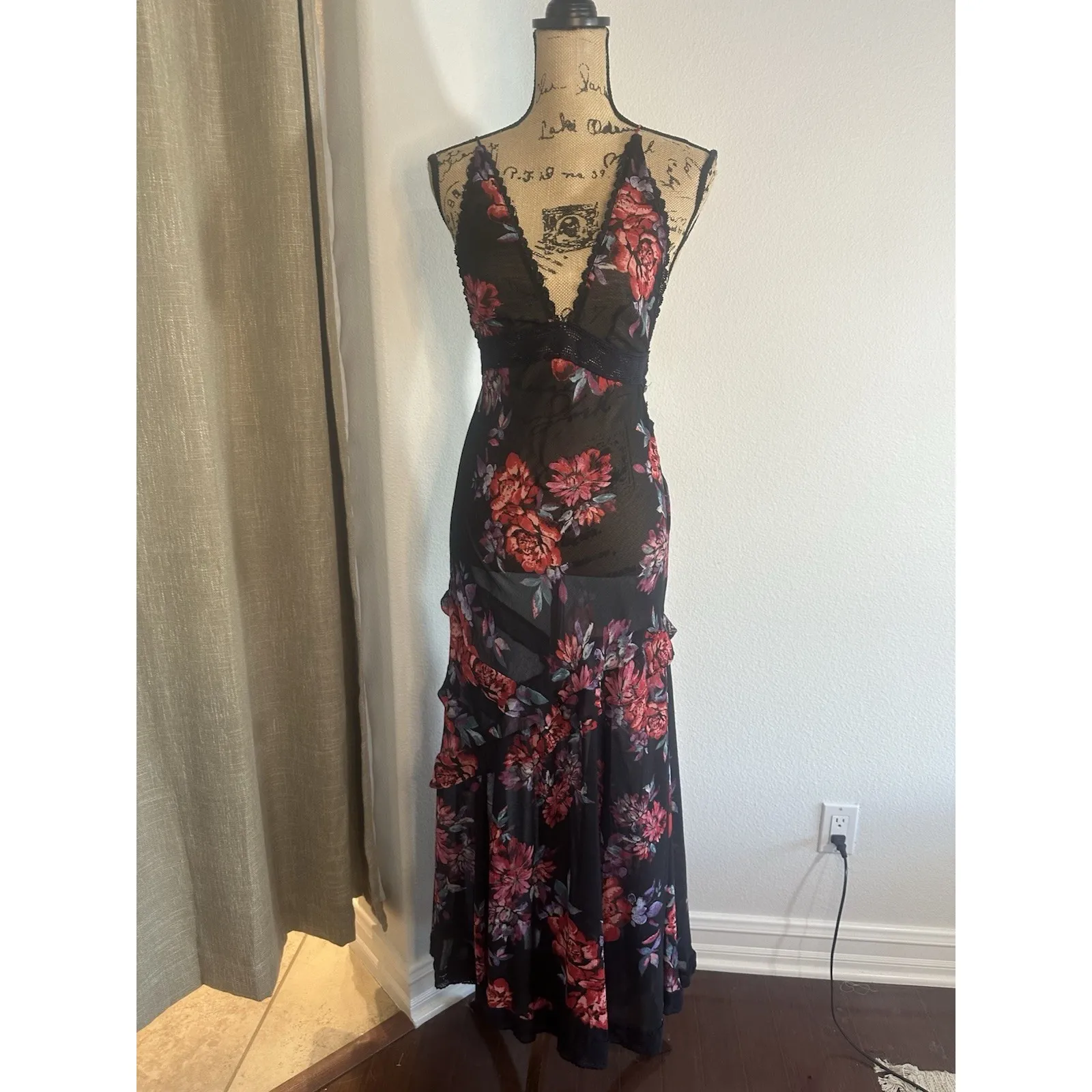 Free People Intimately Stay Awhile Sleeveless Maxi Dress, Size XSmall - Image 2