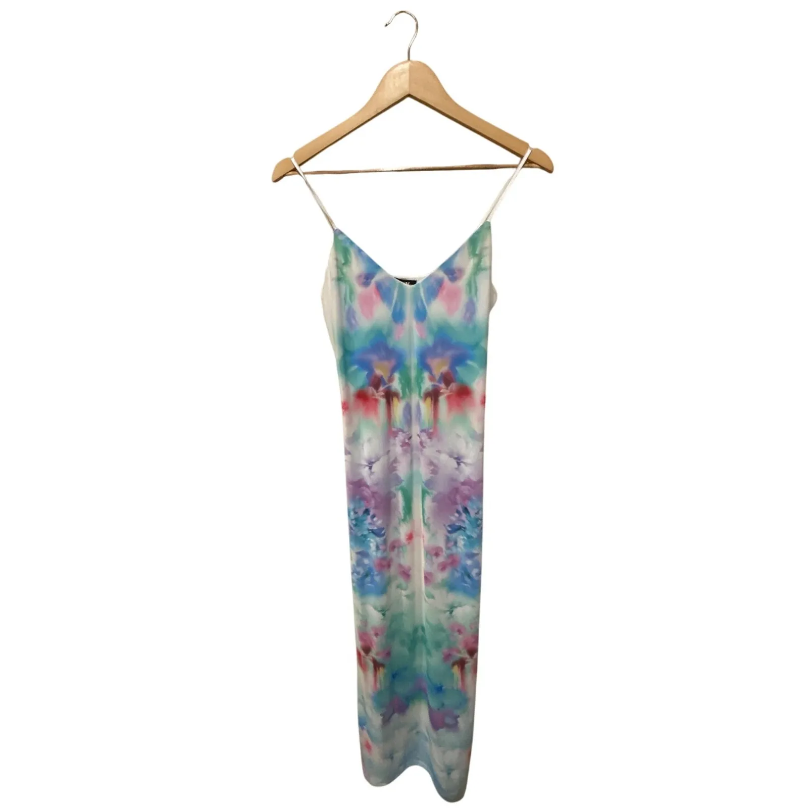 AFRM Alyson Mesh‎ Panel Maxi Dress Size XS NWT - Image 6