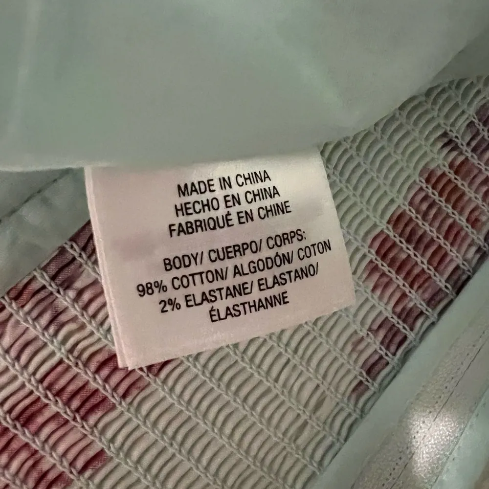 Favorite Daughter Lanai Floral Corset Top Blue Summer Peony Size 10 - Image 6