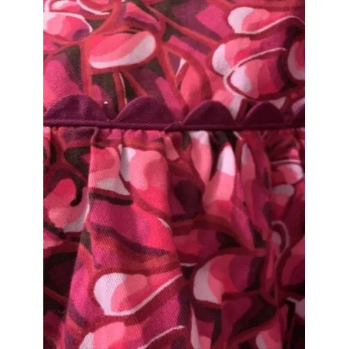 Kika Vargas Women's Floral Print Scallop Edge Midi Skirt Pick Your Size Size undefined - Image 11