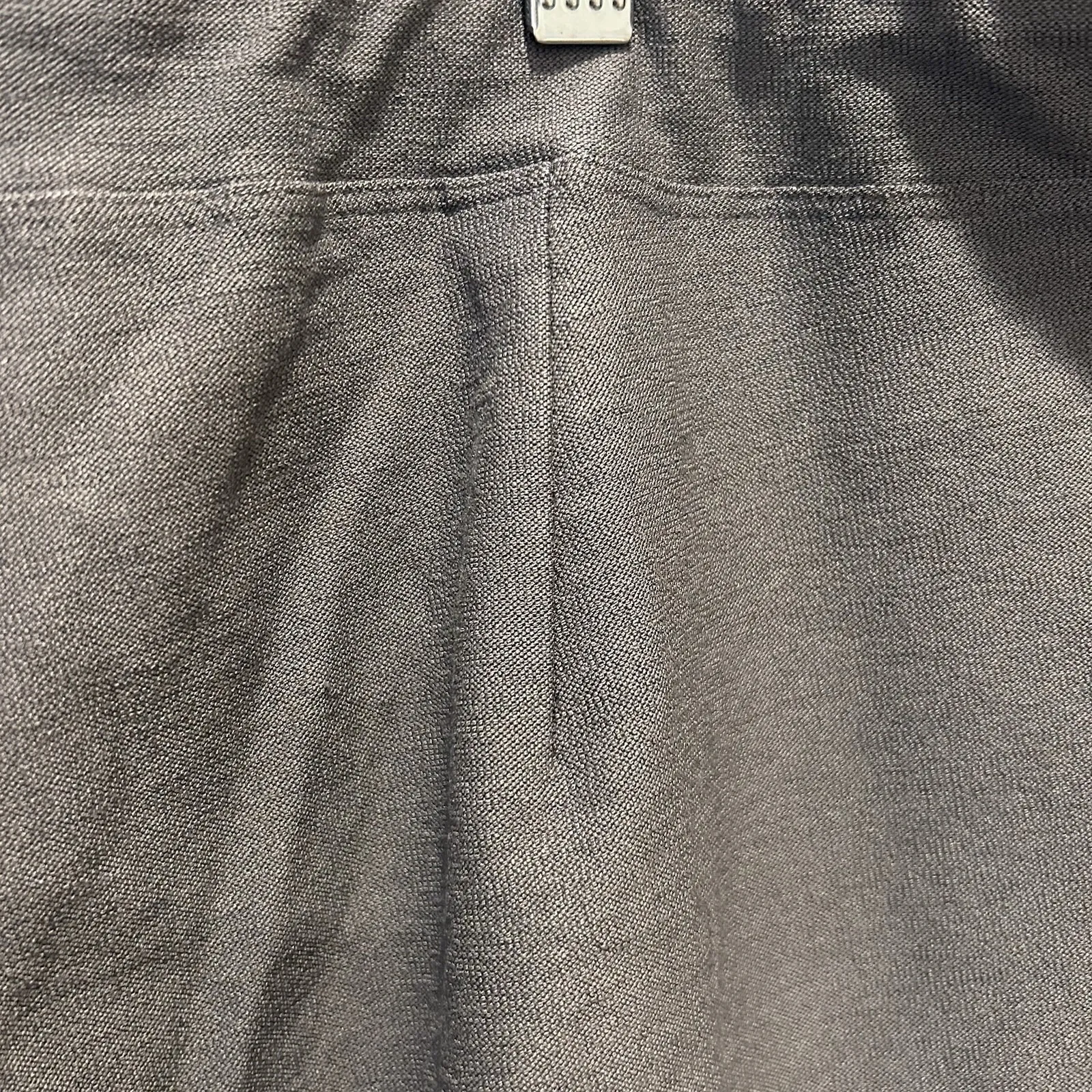 Eileen Fisher 3X Dark Gray Viscose Nylon Spandex Ankle Pants Elastic Waist Comfy - Image 5