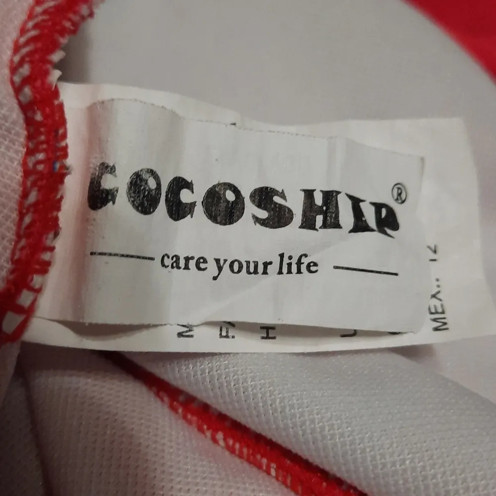 Cocoship Pink Floral Cold Shoulder One Piece Swimsuit Size 12 - Image 4