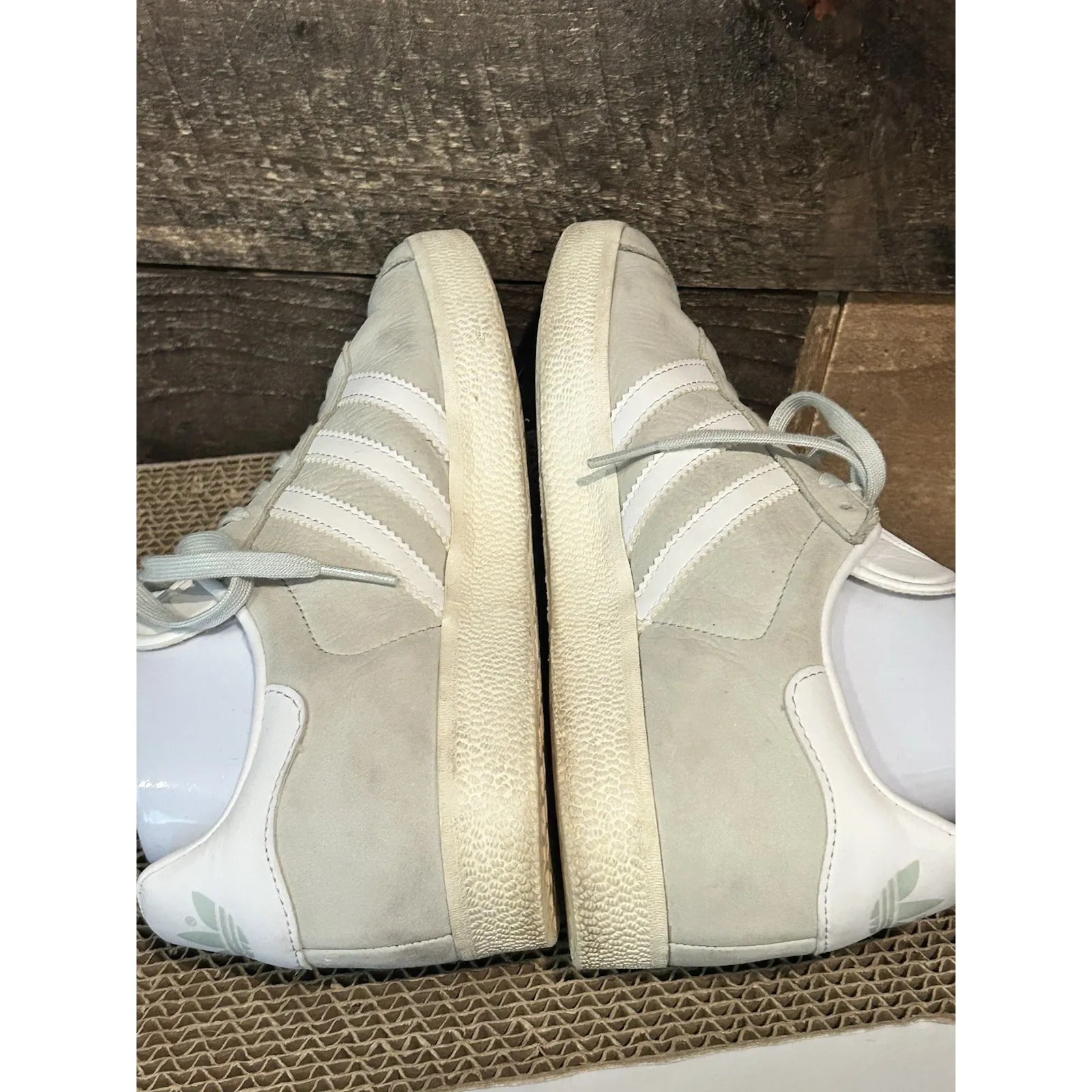 Adidas Gazelle Shoes Mint Green Low‎ Top Athletic Sneakers BY9034 Womens 7.5 - Image 7