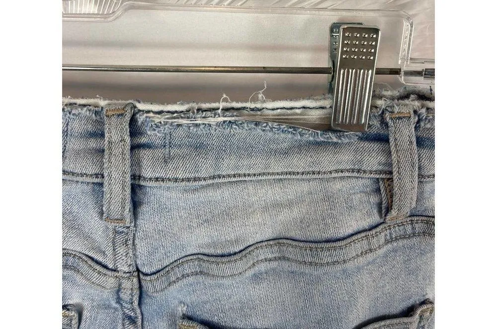 DL1961 Chrissy Distressed Super High Rise Stretch Ankle Jeans Size 27 - Image 9