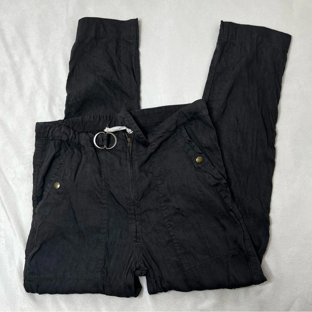 Isabel Marant Etoile Linen Blend Pants in Gray - Image 4