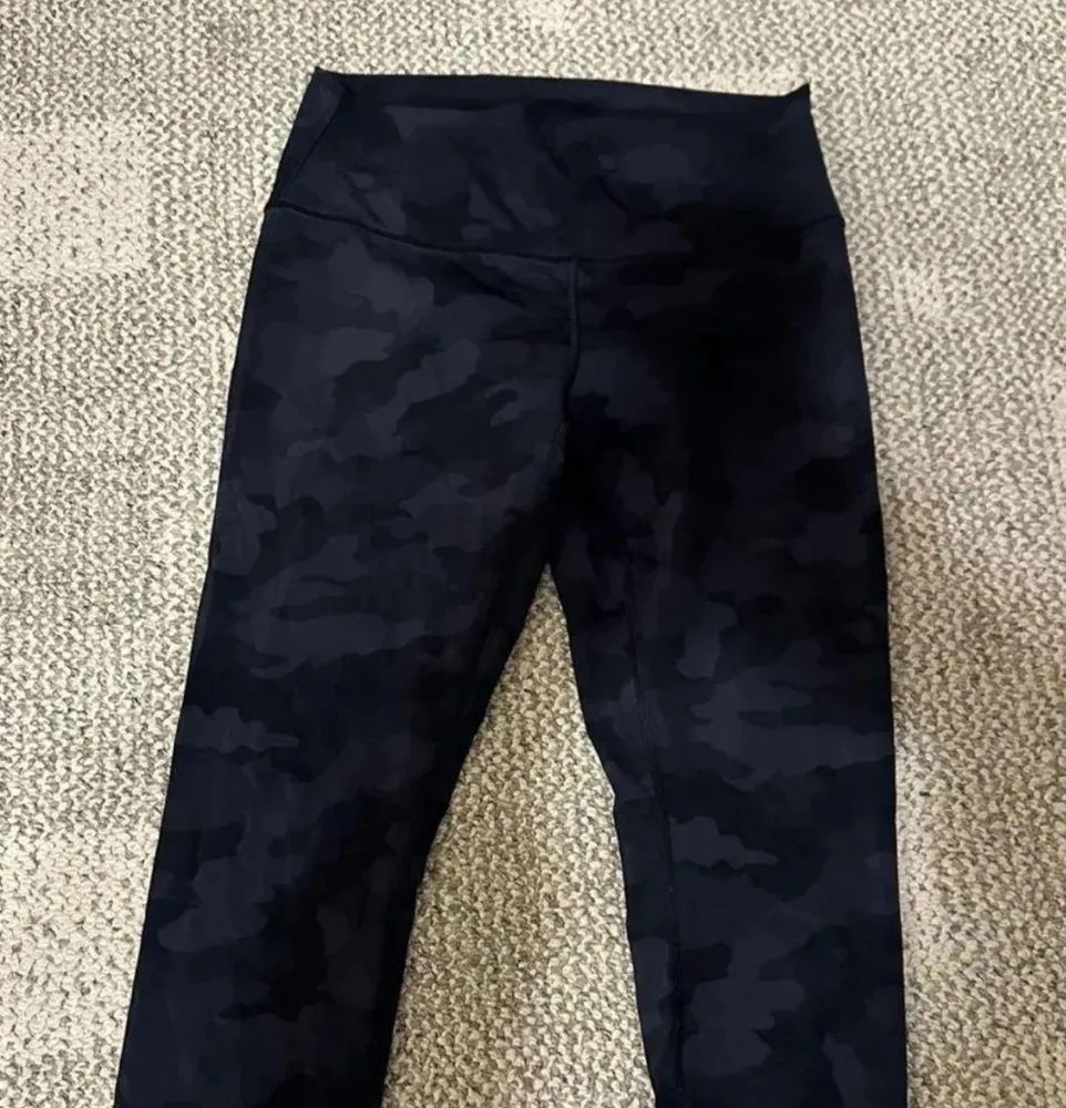 Black Camouflage Leggings - Image 2