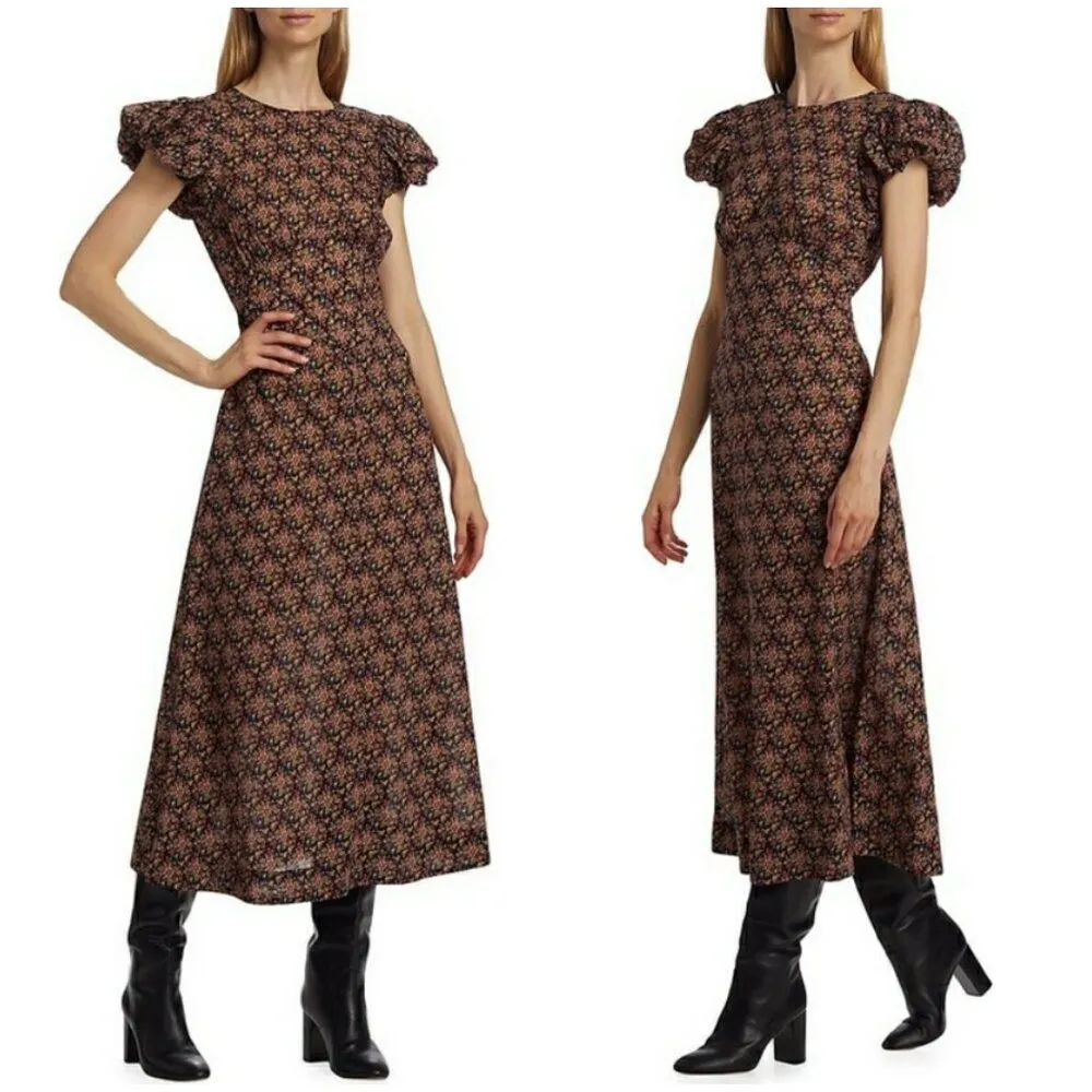 💕DÔEN💕 Rhodia Dress ~ Puff Sleeve A - Image 6