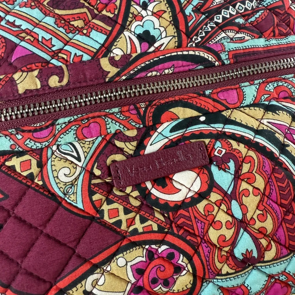 Vera Bradley Multicolor Paisley Travel Bag‎ - Image 2
