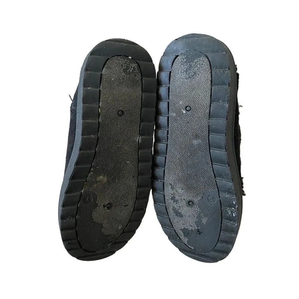 Espirit Faux Fur Lace Up Winter Ankle Boots Snow Outdoors Furry Gray Size 7 - Image 5