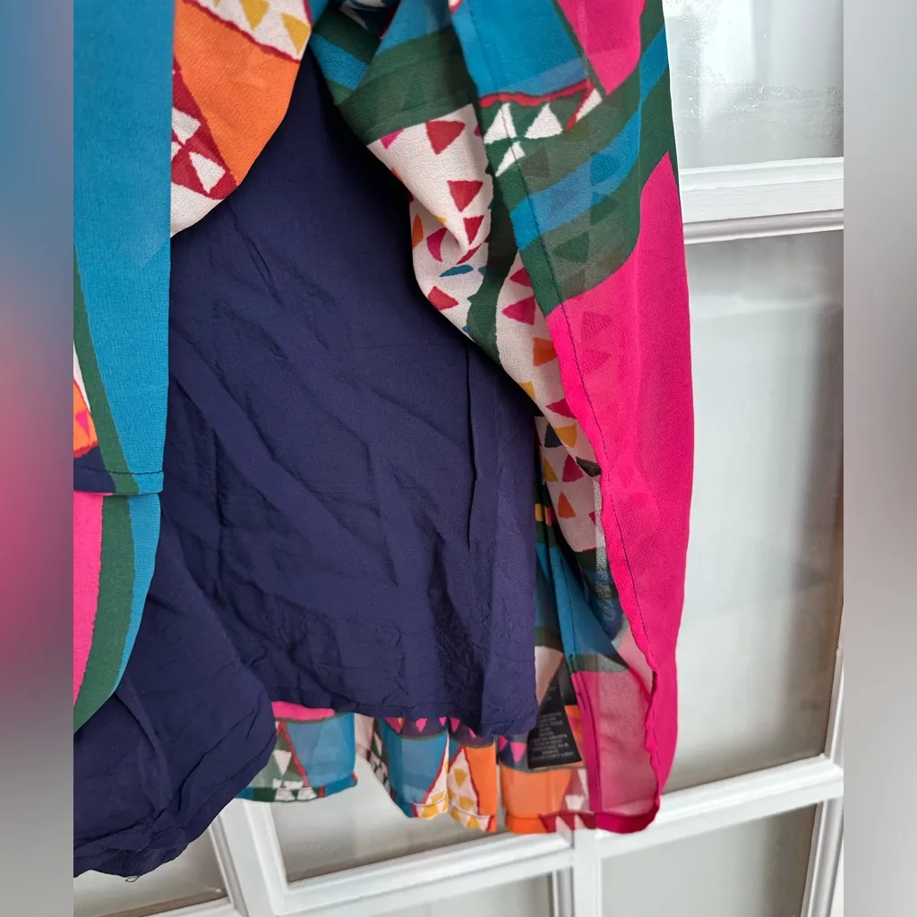 Anthropologie Maeve Geo-Printed Dress Women’s Size 2 XS - Image 10