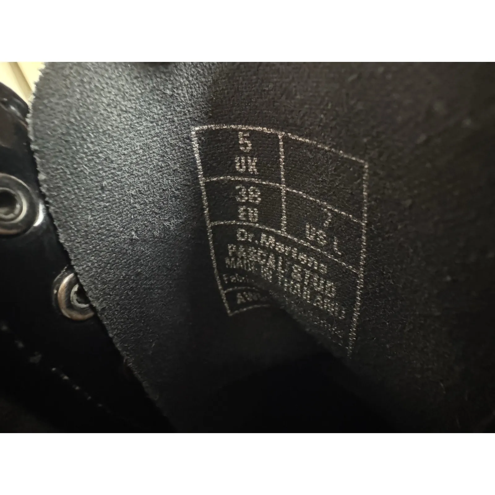 Dr Martens Docs Pascal Stud Combat‎ Boots Womens Size 7 Patent Leather - Image 6