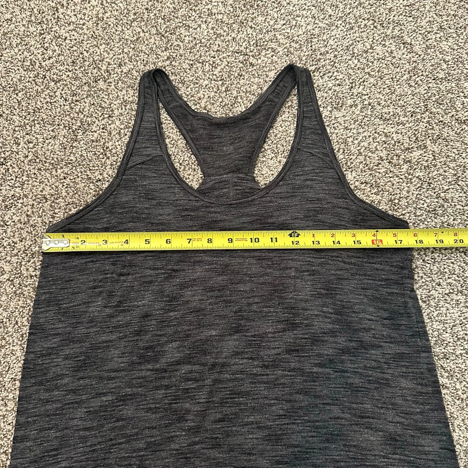 Lululemon dark heather gray tank top - Image 9
