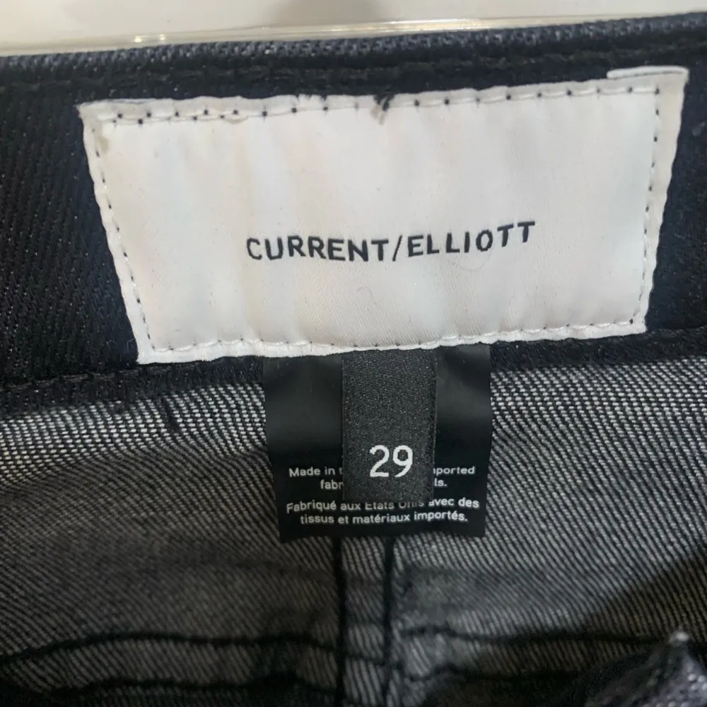 Current/Elliott | The Highwaist stiletto jean’s with raw hem size 29 - Image 5