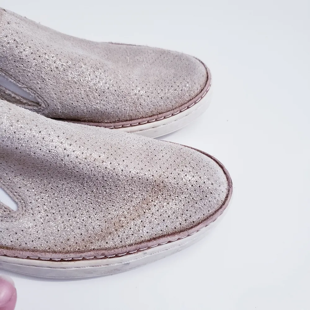 UGG Womens Adley Perf Suede Flats - Image 3